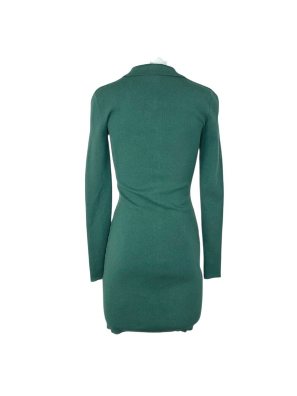 Aritzia Sunday Best Ralph Dress, Mini Knit Button Down Polo, Green, Size XS - Picture 2 of 7